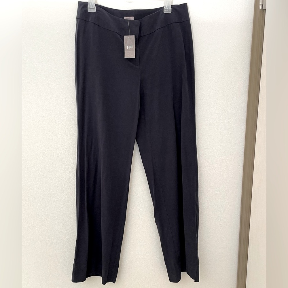 J. Jill Exceptional Blouse & Pants Outfit Super soft Silk/Cotton Blend - Picture 5 of 7